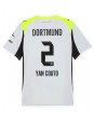 Borussia Dortmund Yan Couto #2 Replika Borta Kläder 2025-26 Kortärmad